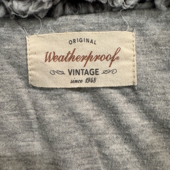 Weatherproof Vintage Women's Zipped Sherpa Pullover. - Picture 5 of 7